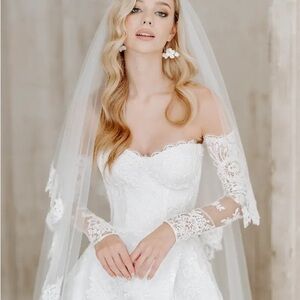 Suzanne Neville Wellesley Wedding Dress